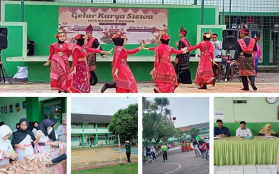 Satu Hari, Banyak Cerita: Briefing Guru, Sportivitas Olahraga, Kreasi Seni, dan Kolaborasi Wirausaha Warnai MTs Negeri 3 Bogor