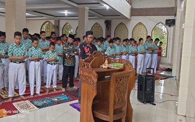 Dari Masjid Baiturrahman, Doa MTs Negeri 3 Bogor Mengalir untuk Korban Longsor Bandung Barat